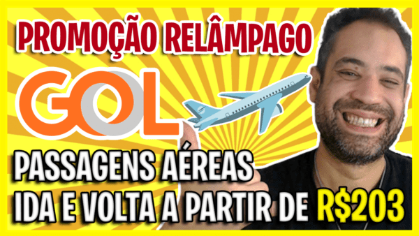 Promo O Rel Mpago Gol Passagens A Reas Ida E Volta A Partir De R