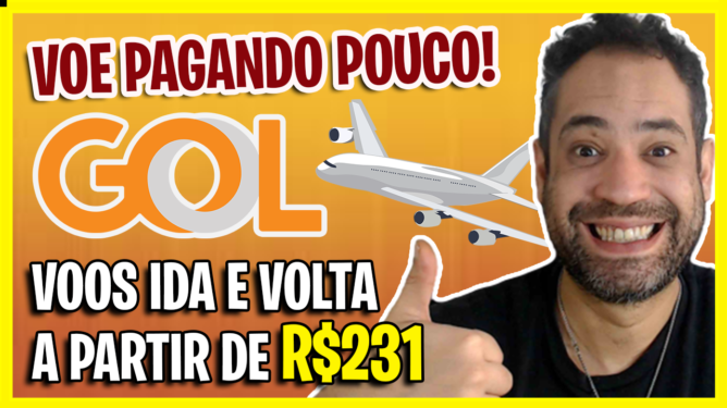 Voe Pagando Pouco A Gol Trechos Ida E Volta A Partir De R