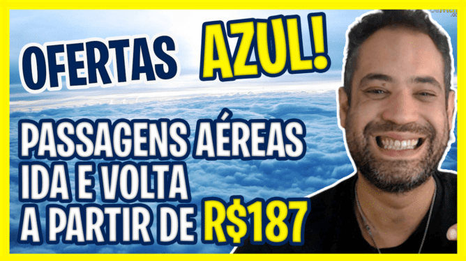 T Barato Passagens Azul Nesse Doming O Oferta Ida E Volta Com Pre Os Incr Veis