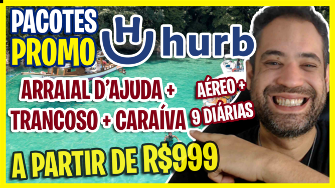 Super Promo Pacote Arraial Dajuda Trancoso Caraíva Com 9 Diárias Aéreo Por Apenas R999 6629